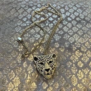 Leopard Pendant Necklace